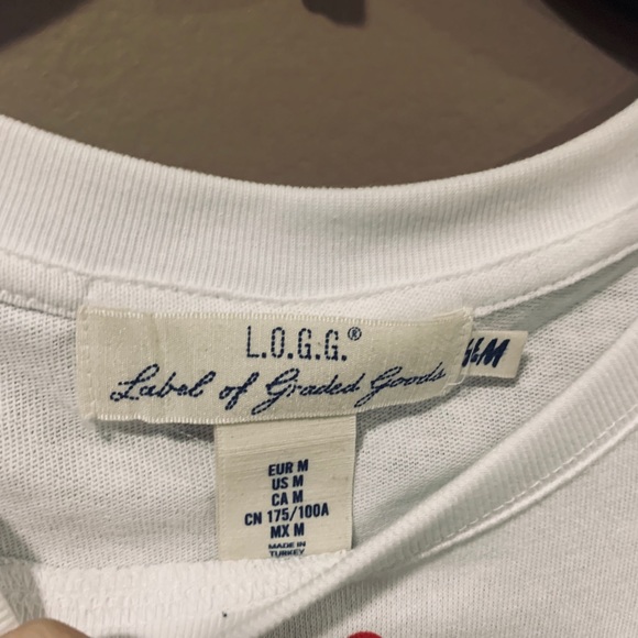 H&M Men Sometimes Vertical Graphic Design Size M - Picture 2 of 2